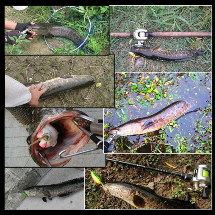 HENGJIA HENG JIA SJ011 8 in 1 10cm Noctilucent Plastic Hard Baits Squid Fishing Lures Set Fishing Tackle Baits, Random Color Delivery