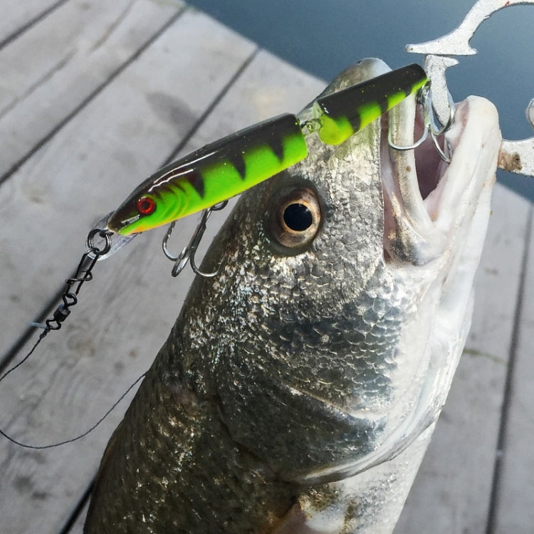 HENGJIA 5 PCS 10.5cm 9.6g 2-section Plastic Hard Baits Fishing Lures Set Tackle Baits