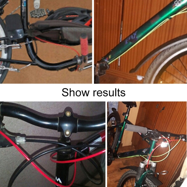 Universal Bicycle Brake Cable Tube Set, Black, Orange, Green, Grey, Blue, Red, White, Yellow