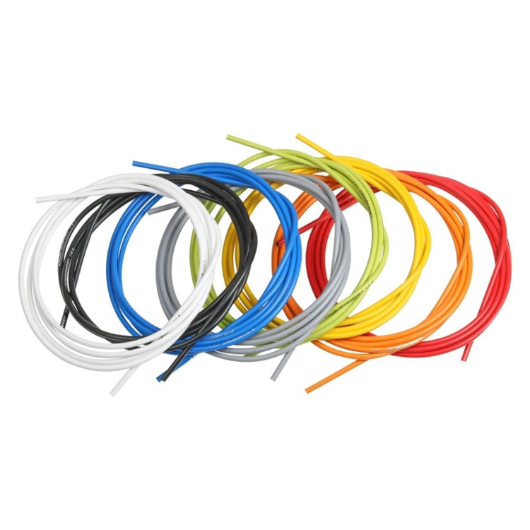 Universal Bicycle Brake Cable Tube Set, Black, Orange, Green, Grey, Blue, Red, White, Yellow