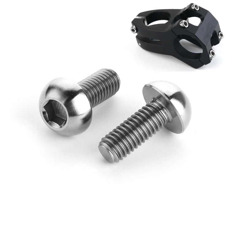 2 PCS Bicycle Accessories Titanium Bottle Cage Screw M5 12mm