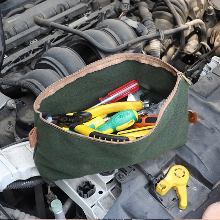 17 x 11.5 x 4cm Electrician Repair Hardware Tool Carrying Bag, 17 x 11.5 x 4cm (Khaki), 17 x 11.5 x 4cm (Grey), 17 x 11.5 x 4cm (Army Green)