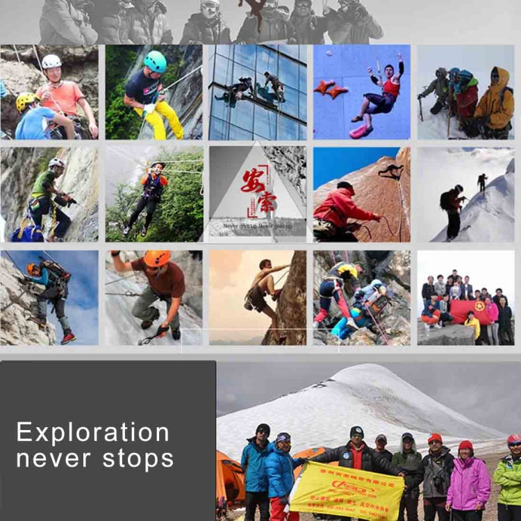 Safety Outdoor Rock Climbing Rappelling Mountaineering Fall Protection Rope, Length: 60cm