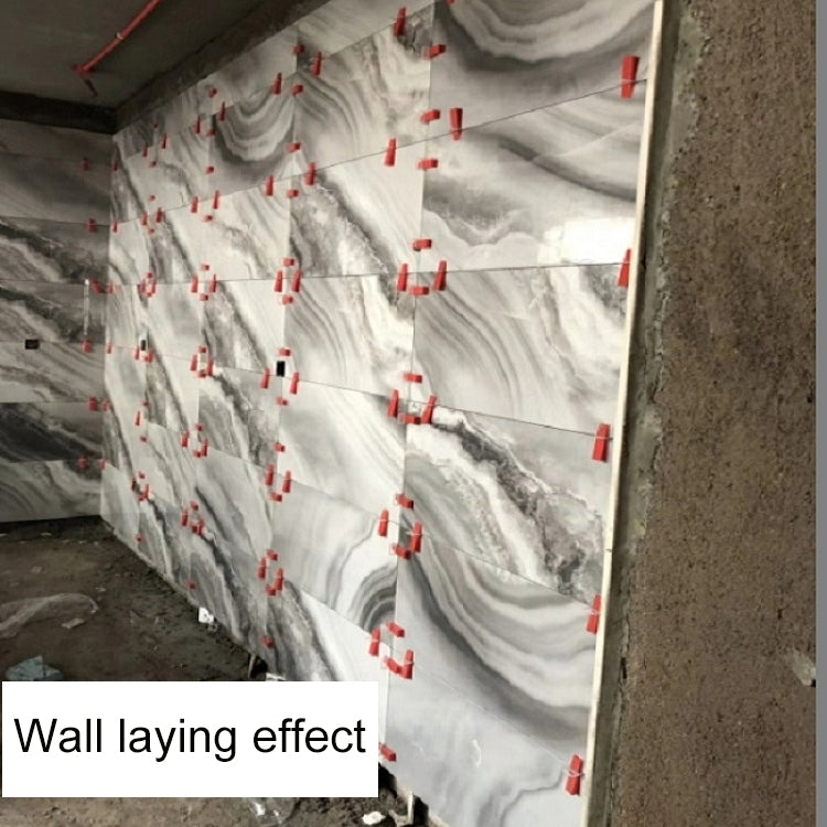 100 PCS Tile Floor Locator Insert Tile Leveler Wedge Leveling Machine for Plate Flattening System Aid Tool OG6480