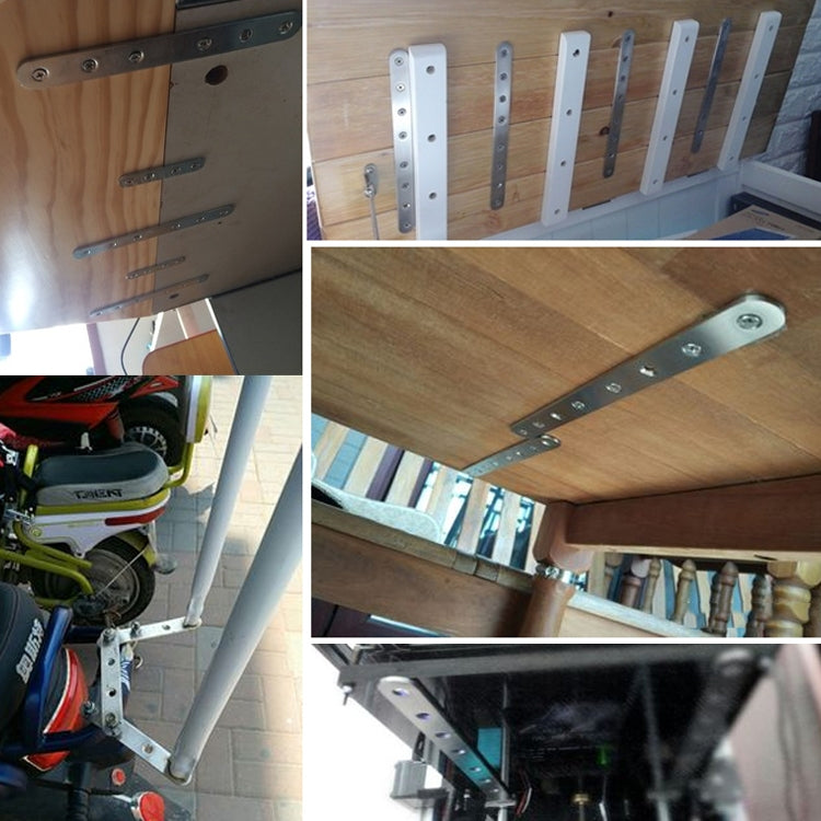 40 PCS Stainless Steel Connection Code Straight Connecting Piece, Number: 12