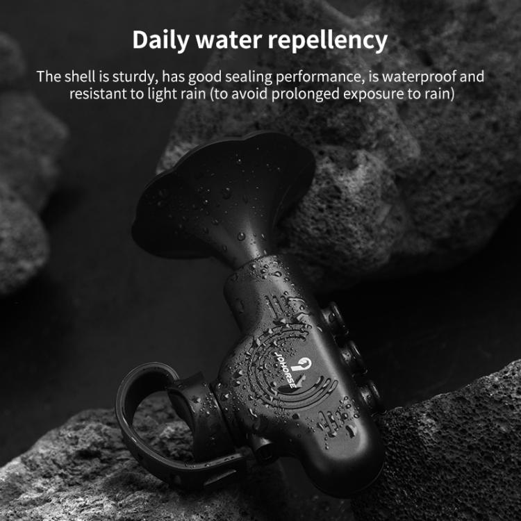 Electronic Cycling Bell Handlebar Horns Rechargeable Electric Bell Waterproof Adjustable Siren, Rechargeable Electric Bell