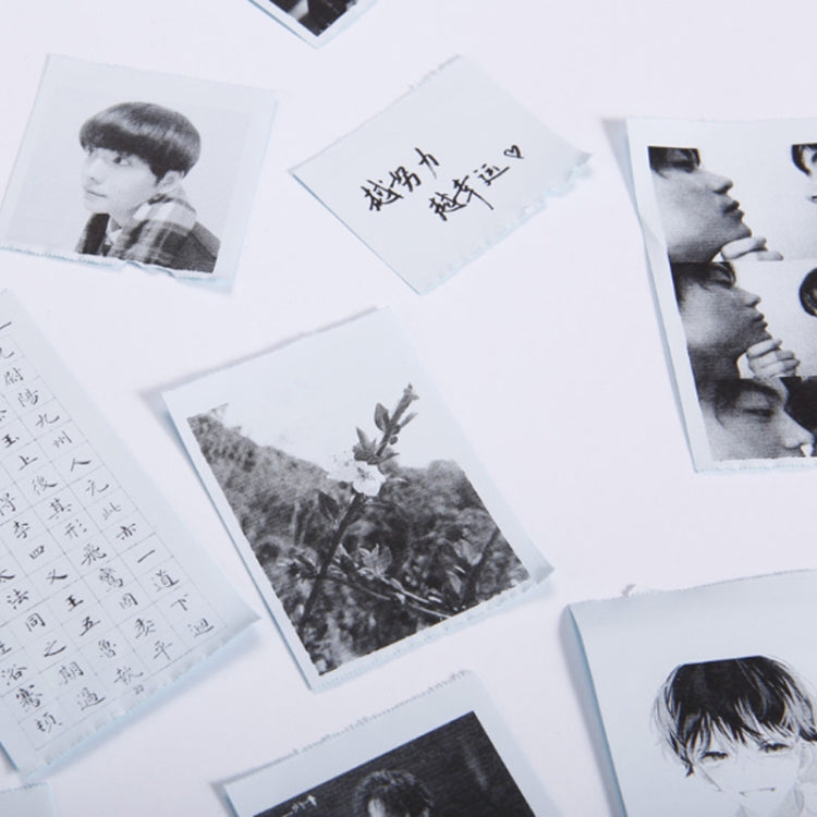 10pcs Self-adhesive Label Printer Paper Sticker, Size: 57 x 25 mm