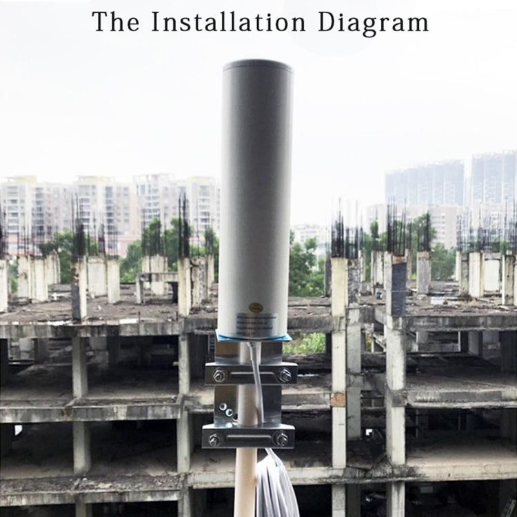 4G LTE WiFi 12DBi Omni External Barrel Antenna with CRC9 Male