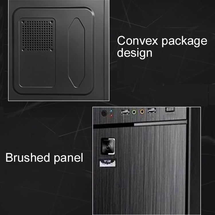 T5 USB 2.0 Main Chassis 400x190x410mm Micro-ATX / ATX PC PC Desktop Computer Case