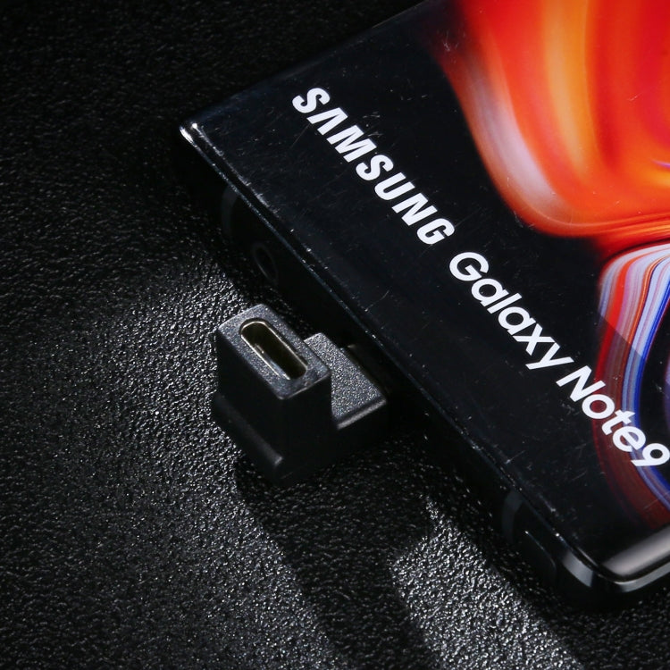 Type-C / USB-C Male to Type-C / USB-C Female 90 Degree Elbow Head Aluminium Alloy Adapter