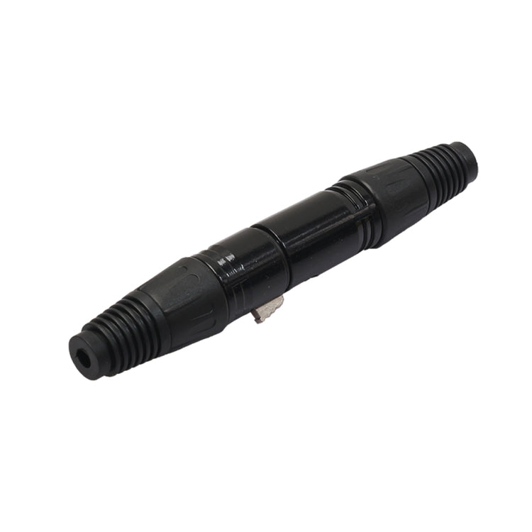 5 Pairs Black 3 Pin XLR Audio Cable Connector Male and Female