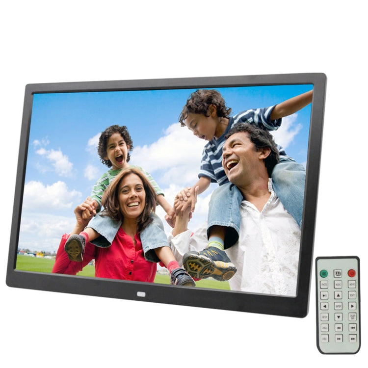 17.0 inch LED Display Digital Photo Frame with Holder / Remote Control, Allwinner Technology, Support USB / SD Card Input / OTG, US/EU/UK Plug