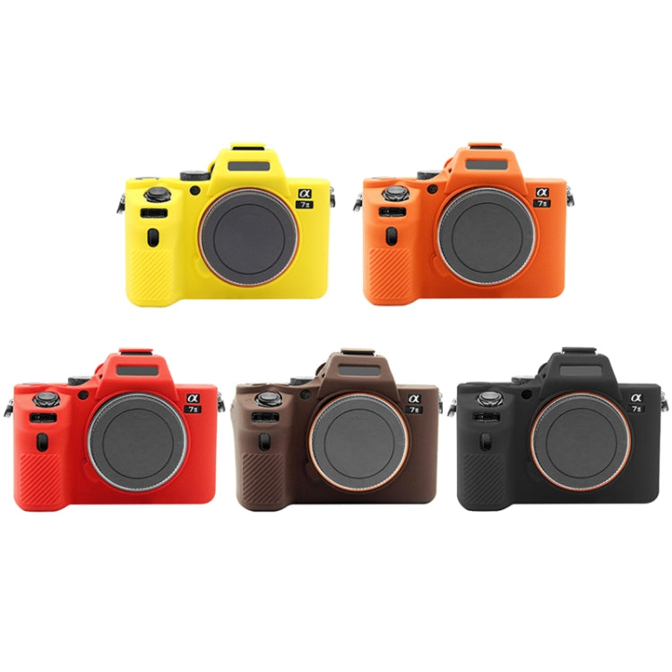 PULUZ Soft Silicone Protective Case for Sony ILCE-7MII / 7SMII / 7RMII