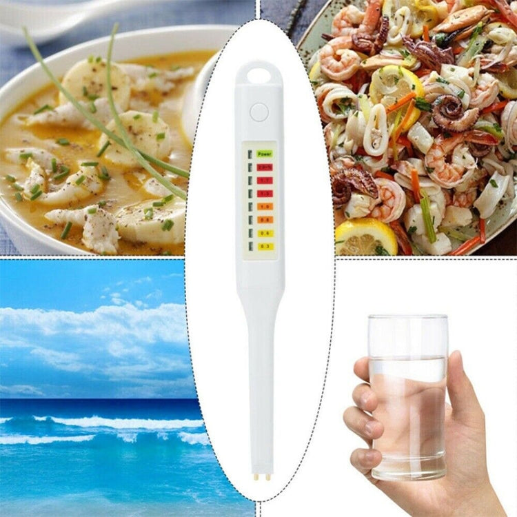 Salinity Analyzer Meter Salty Check Food Salinometer Waterproof Salt Tester