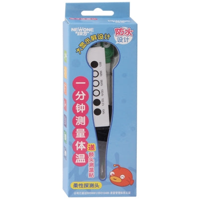 Digital Waterproof Flexible Probe LCD Display Electronic Clinical Thermometer for Baby