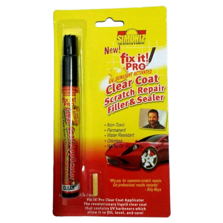 Pro Car Clear Coat Scratch Repair Filler & Sealer
