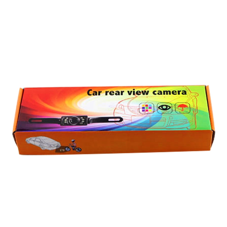 LED Sensor Car Rear View Camera, Support Color Lens / 135 Degree Viewable / Waterproof & Night Sensor Function (E300)