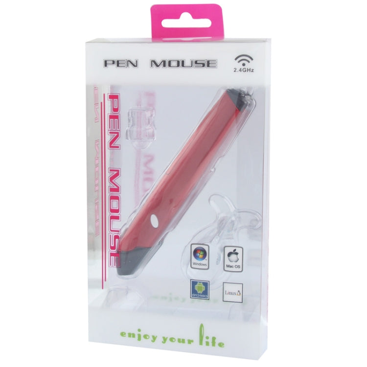 2.4GHz Wireless Pen Mouse with USB Mini Receiver, Transmission Distance: 10m (EL-P01)