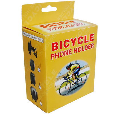 Universal 360 Degree Rotation Quakeproof Bicycle Mount (Bike Holder) for iPhone 5 & 5S & 5C / iPhone 4 & 4S / Other Mobile Phones / MP4 / PDA, Width: 4cm - 7.2cm