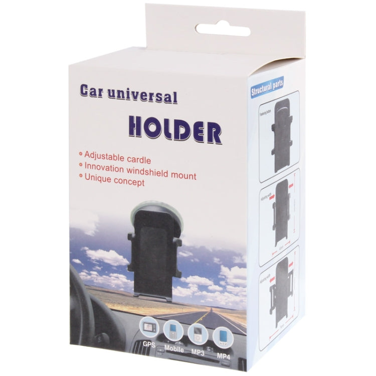Universal 360 Degree Rotation Suction Cup Car Holder / Desktop Stand for iPhone, Galaxy, Sony, Lenovo, HTC, Huawei, and other Smartphones of Width: 4.5cm - 7.4cm
