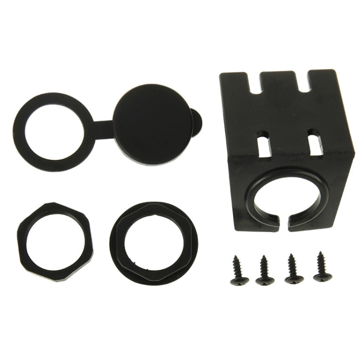 USB 2.0 & 3.5mm Male to Female Extension Cable with Car Flush Mount, Length: 2m