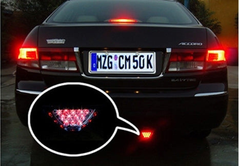 12-LED Rear Tail Warning Brake Light for DC 12V Cars