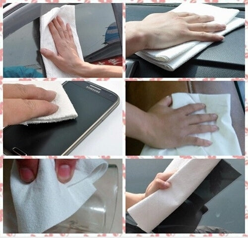 Microfiber Car Cleaning Washing Cloths Housework Clean Cloth, Size: 50x47.3x0.2cm