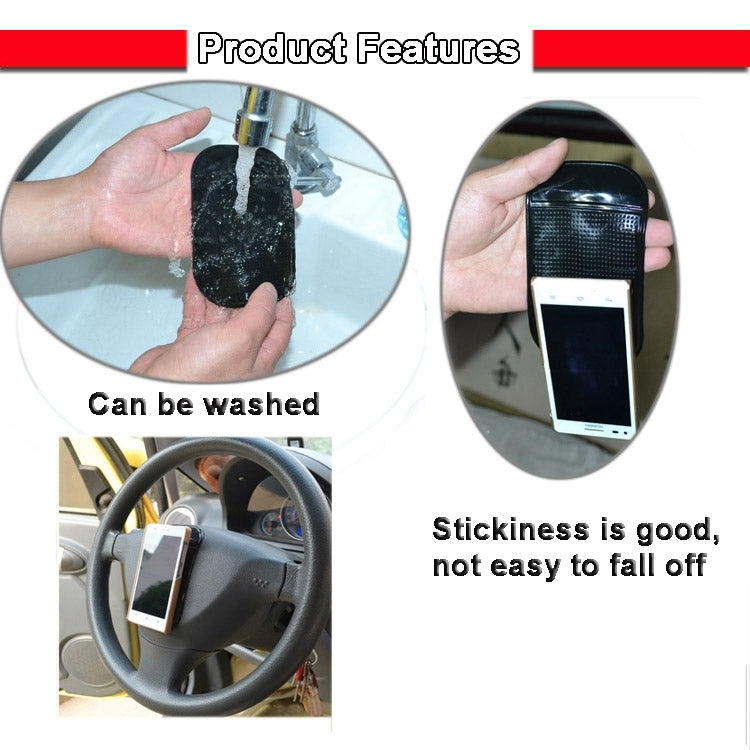 10 PCS Car Anti-Slip Mat Super Sticky Pad for Phone / GPS/ MP4/ MP3