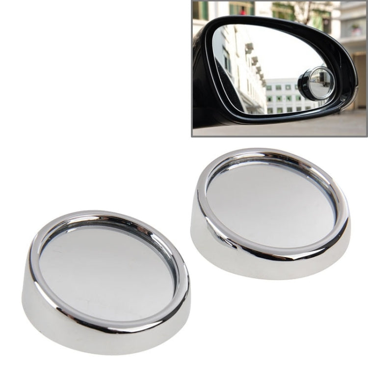 2 PCS 3R11 Car Rear View Mirror Wide Angle Mirror Side Mirror, 360 Degree Rotation Adjustable