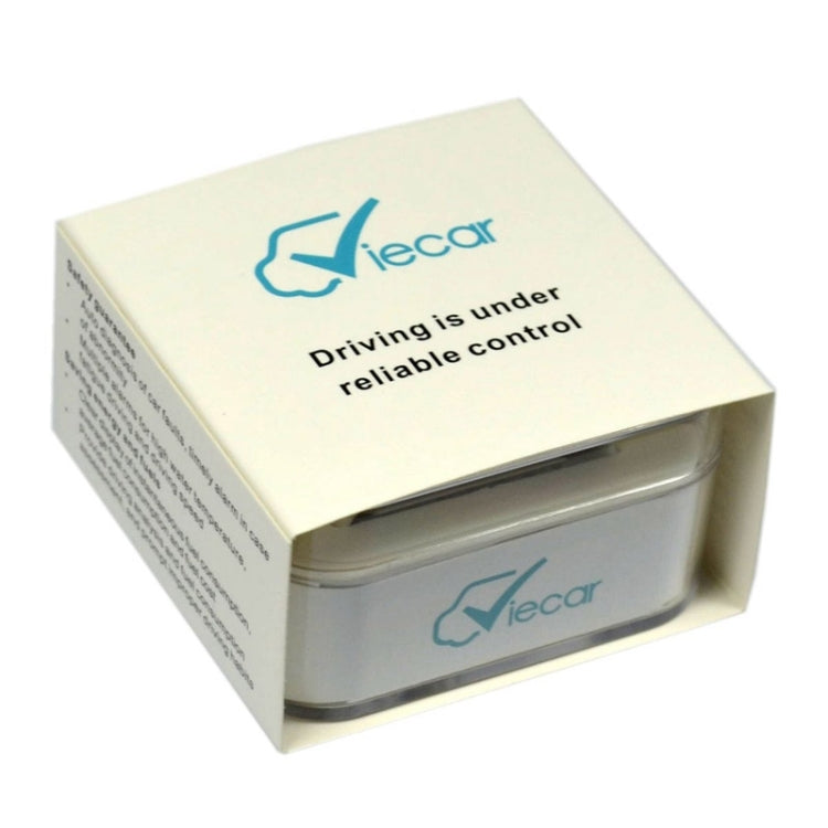 Viecar 4.0 OBDII Bluetooth Diagnostic Scanner Tool for Multi-brands with Car HUD Display Function, Support Android / iOS / Windows