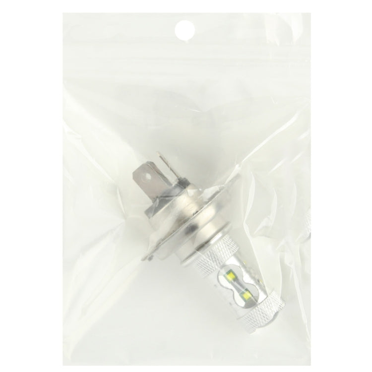 H4 60W White 12 CREE LED Fog Light for Vehicles, DC 12-30V