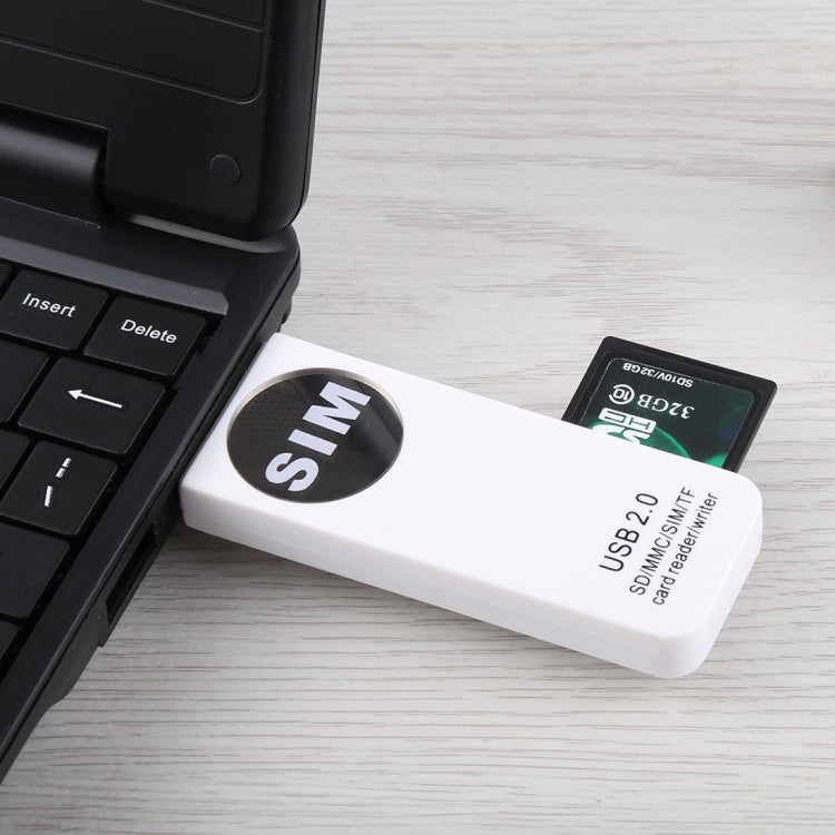 USB Universal Card Reader, Support SD / MMC /SIM / TF Card