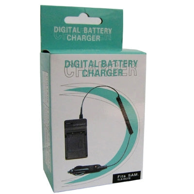 Digital Camera Battery Charger for Samsung SLB-0837(B)