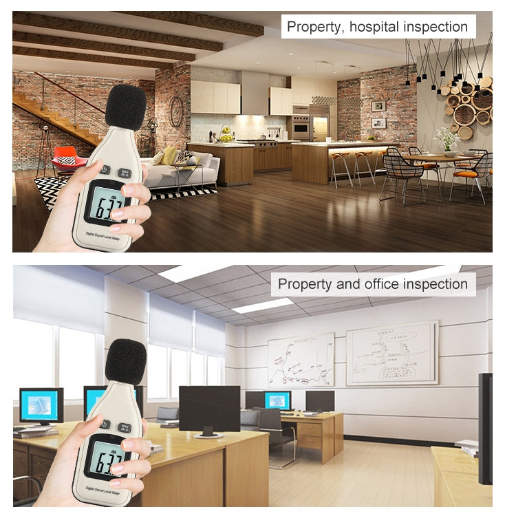 GM1351 Digital Sound Level Meter (Range: 30~130dBA)