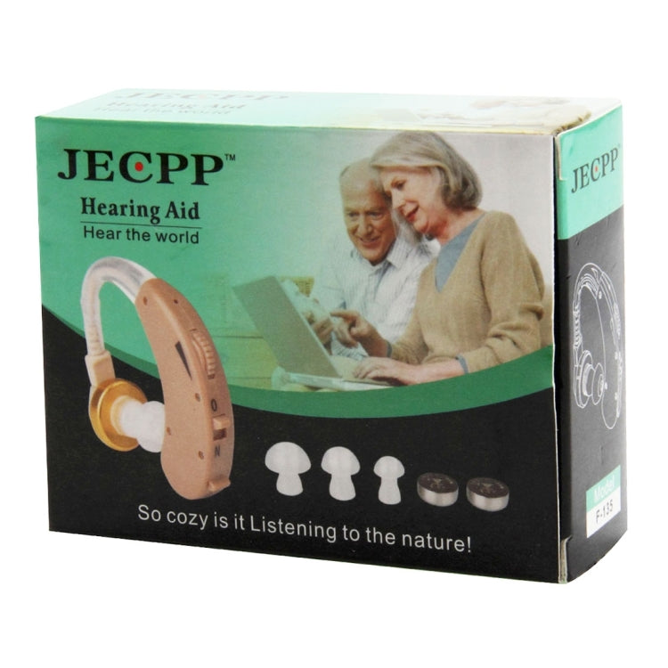 JECPP Behind Ear Sound Amplifier Adjustable Tone Hearing Aid