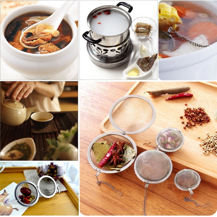 Mesh Tea Ball Infuser Stainless Steel Tea Strainers