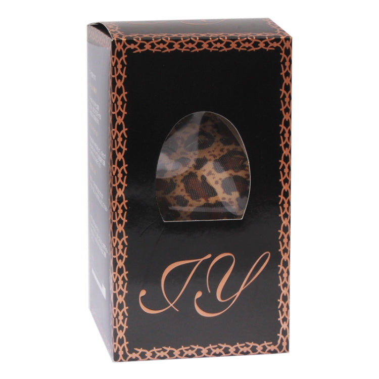 Fashion High Quality Leopard Pattern Nude Bra Invisible Bra (Size: B)