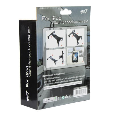 Retractable Multi-Direction Bracket Holder for iPad/iPad 2/ 7 inch~11 inch Tablet PC Clip On Car Headrest, Retractable range: 16cm~25cm