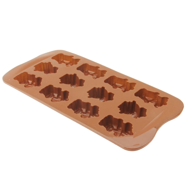 Lovely Robot Shape 12-Grid Ice Cube Tray