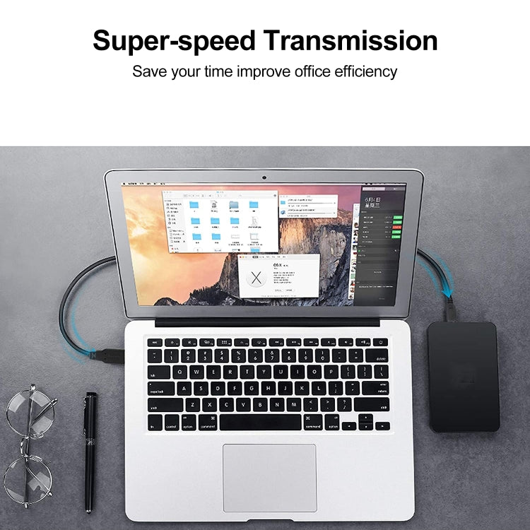 USB 2.0 AM to Mini 5pin USB Cable, Length: 1.5m