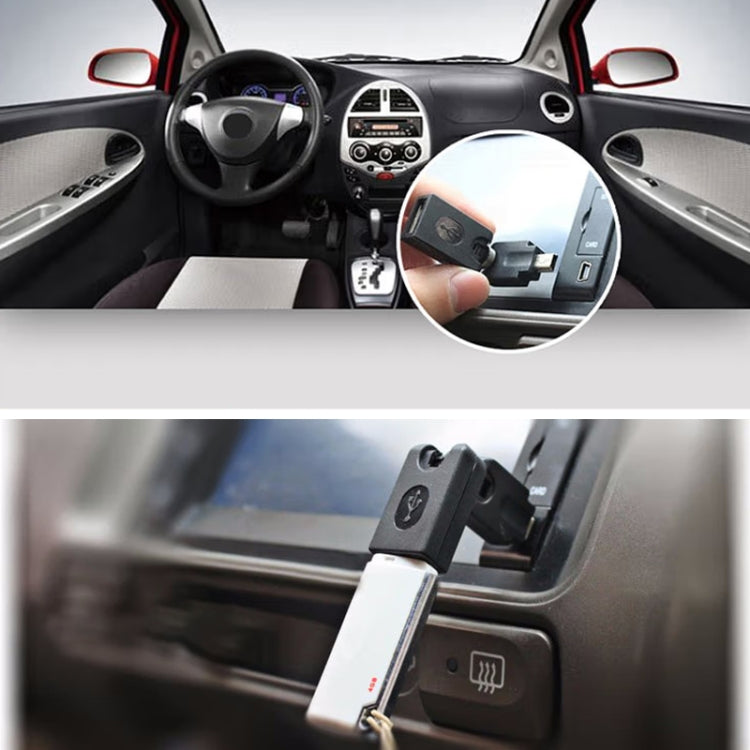 High Quality USB 2.0 AF to OTG Mini USB Adapter, Support 360 Degree Rotation