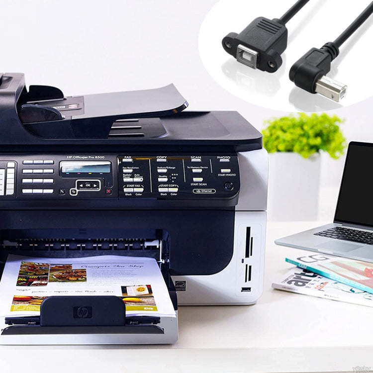 USB 2.0 Type-B Male to Female Printer / Scanner Extension Cable for HP, Dell, Epson, Length: 50cm