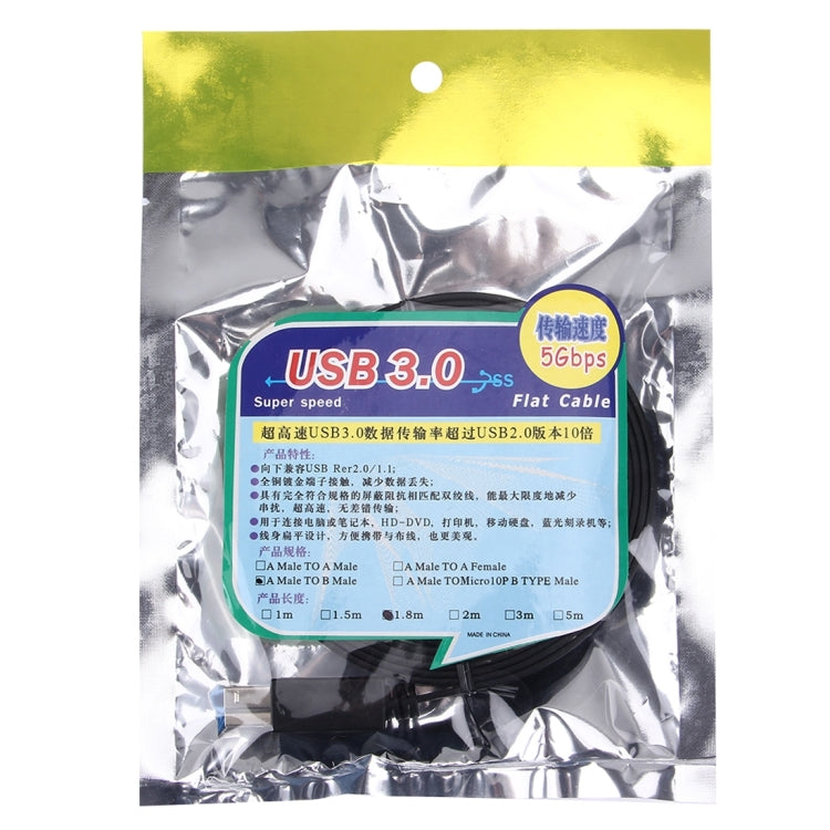 USB 3.0 AM to BM Cable, length: 1.8m