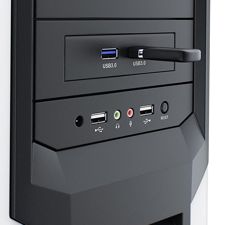 USB 3.0 Front Panel Floppy Disk Bay 20 Pin 2 Ports HUB Bracket Cable