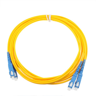 SC-SC Dual-Core Single Mode Fiber Optic Jumper