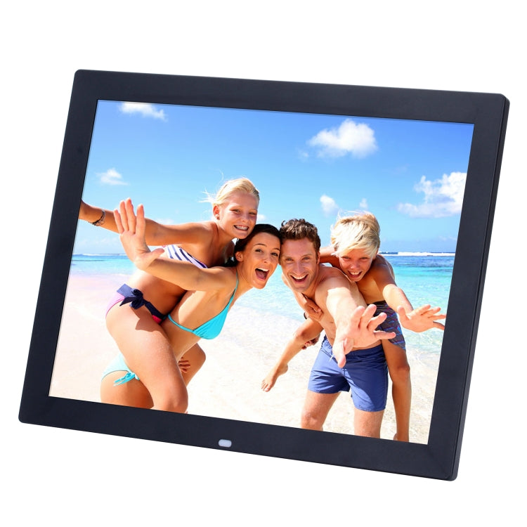 14 inch HD LED Screen Digital Photo Frame with Holder & Remote Control, Allwinner, Alarm Clock / MP3 / MP4 / Movie Player