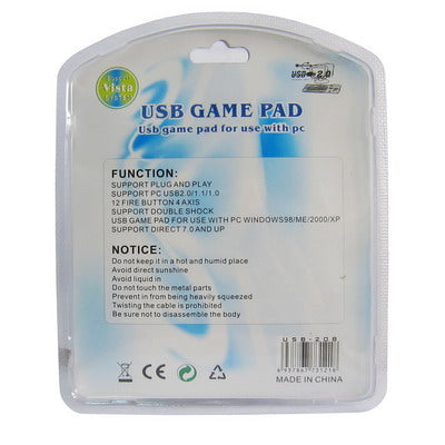 Double Shock PC USB Single Gamepad