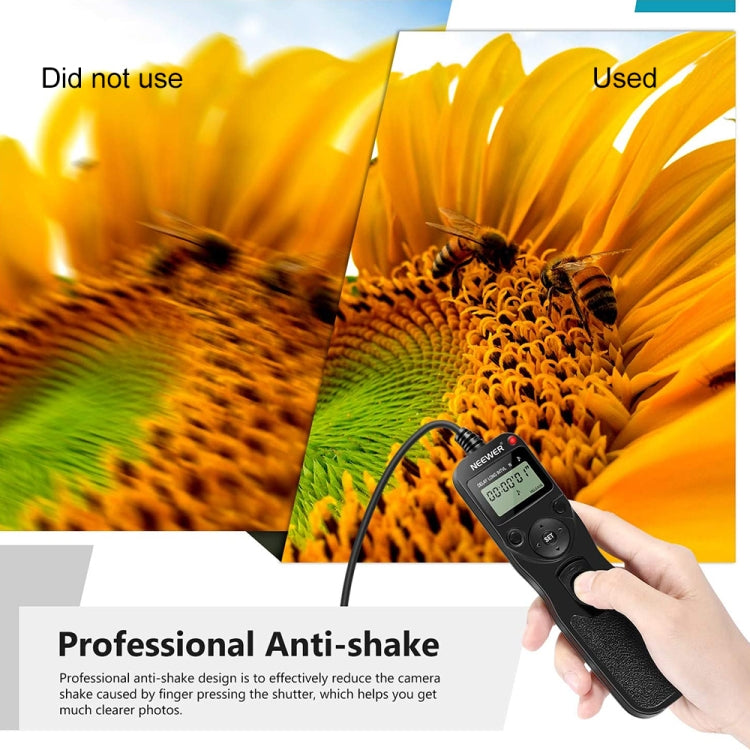 Aputure AP-TR3N LCD Timer Remote Cord for Nikon D5100,D3100, D7000, D5000, D90