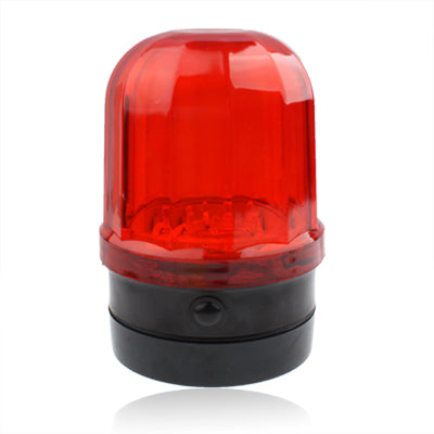 6-LED Flash Strobe Warning Light for Auto Car with Strong Magnetic Base , Yellow + Black, Blue + Black, Red + Black
