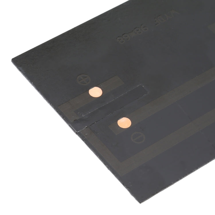 5V 1.2W 200mAh DIY Sun Power Battery Solar Panel Module Cell, Size: 98 x 68mm